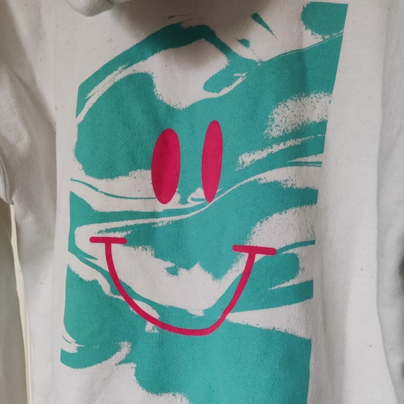Tiktok smiley zip up hoodie - Picture 5 of 5